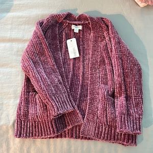 NWT plush cardigans by Gymboree, size 18-24 months